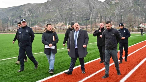 İnönü’de Spor Kompleksi Yükseliyor