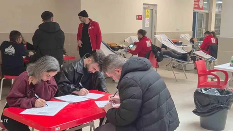 Bartın'da 52 Ünite Kan Bağışı Yapıldı