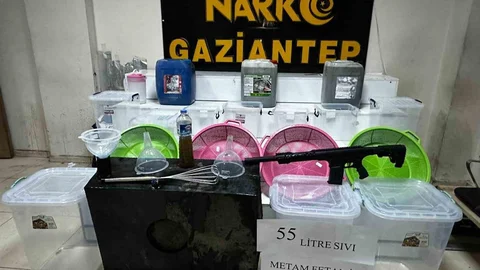 Gaziantep'te Uyuşturucu Operasyonu