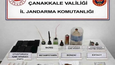 Çanakkale'de Uyuşturucu Operasyonu Gerçekleşti