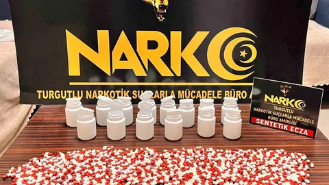 Manisa'da Uyuşturucu Operasyonu