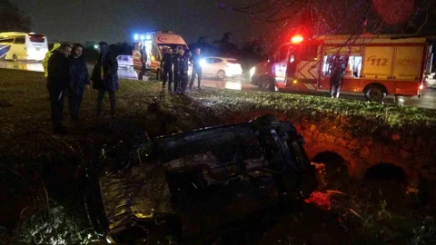 Antalya'da Lüks Araç Kaza Yaptı