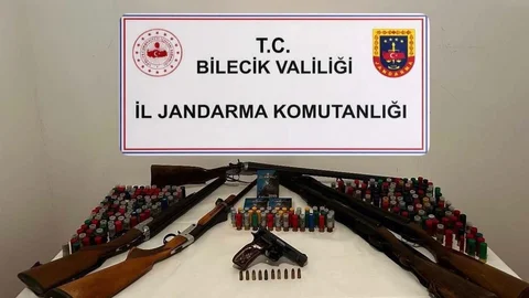 Bilecik'te Silah Operasyonu Gerçekleşti
