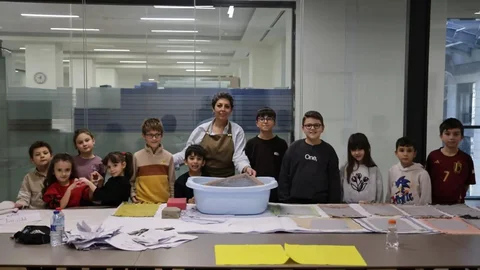 Kütahya'da Çocuklar İçin Atık Kâğıt Workshop'u