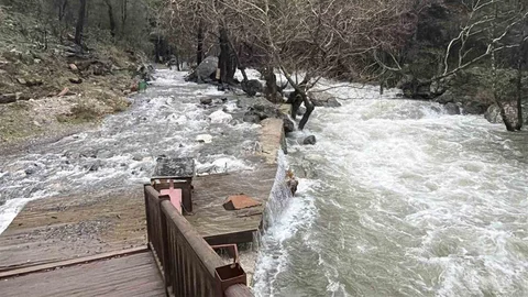 Kazdağları'nda Ani Kar Erimesi Etkisi