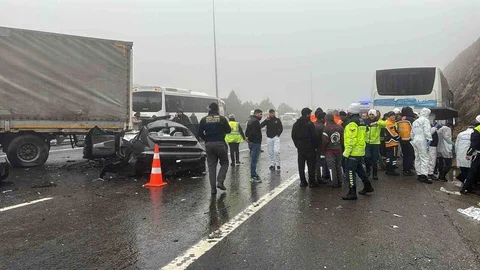 Gaziantep'te Zincirleme Kaza Meydana Geldi