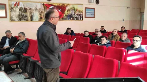 Çiftçilere TARSİM Eğitimi Verildi