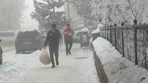 Dondurucu Soğuklar Ardahan'ı Vurdu