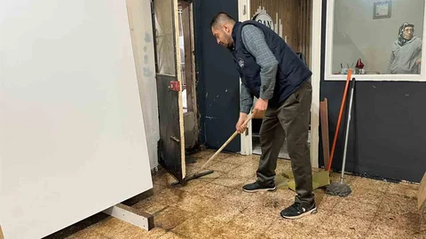 İzmir'de Sele Karşı Mücadele