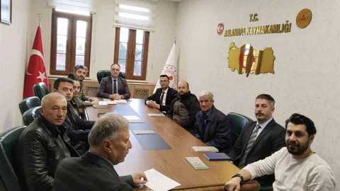 Kütahya Aslanapa'da Av Komisyonu Toplantısı Yapıldı