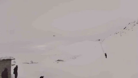 Şırnak'ta Mahsur Kalan Hasta Kurtarıldı