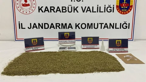 Karabük'te Uyuşturucu Operasyonu Gerçekleşti