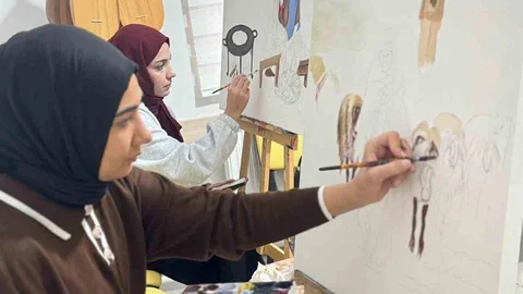 Batman'da Gençler Sanatla Buluşuyor