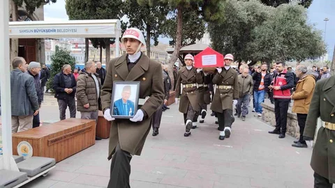 Kıbrıs Gazisi Murat Dereli Son Yolculuğuna Uğurlandı