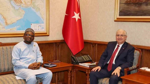 Bakan Güler, Gana Büyükelçisini Kabul Etti