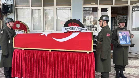 Bayındır’da Kıbrıs Gazisi Uğurlandı