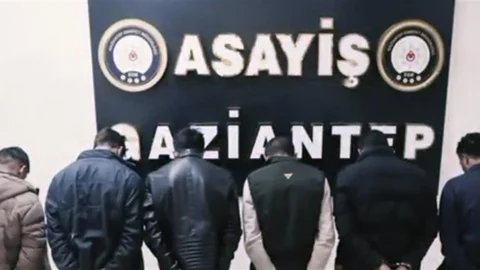 Gaziantep'te Hırsızlık Çetesi Çökertildi