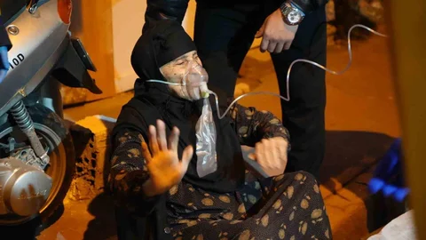 Samsun'da Bina Yangını Panik Yarattı