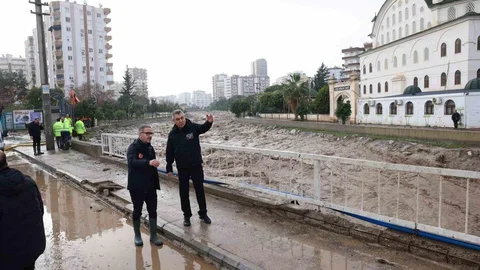 Mersin'de Sel Felaketi Sonrası Zarar Tespiti