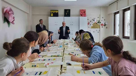 Ortaokul Öğrencileri Değerlerle Buluştu