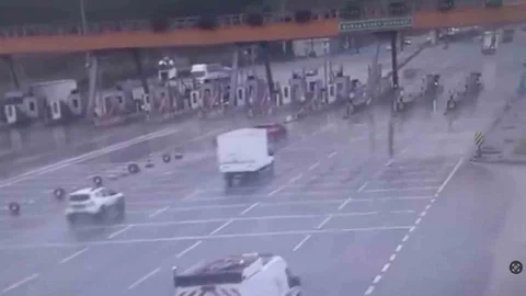 Bursa'da Otoyolda Ters Yön Tehlikesi