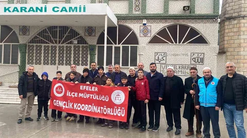 Efeler'de Sabah Namazı Buluşması