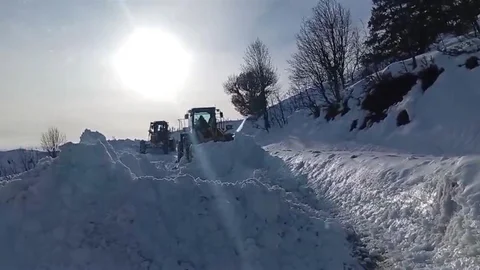 Şirvan'da Kar Yağışı Etkili Olmaya Başladı