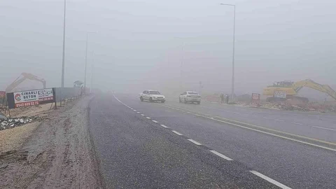 Şanlıurfa’da Yağmur ve Sis Etkili Oluyor