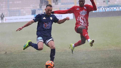 Erzurumspor FK Sarıyer'i Mağlup Etti