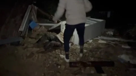 Antalya'da Hortum Anları Görüntülendi