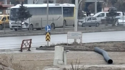 Malatya'da Otobüs ve Otomobil Çarpıştı