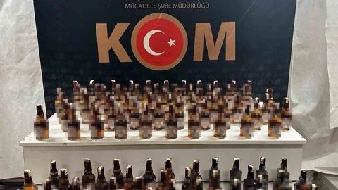 Eskişehir'de Kaçak Alkol Operasyonu