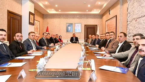 İstihdam ve Mesleki Eğitim Toplantısı Erzurum'da Yapıldı