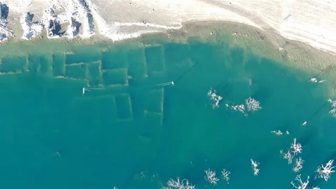 Sivas'ta Eski Pusat Köyü Kar Altında Kaldı