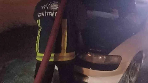 Seyir Halindeki Araçta Yangın