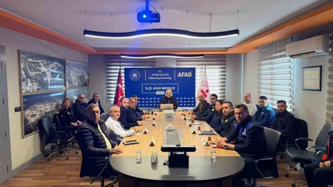 Şiddetli Yağış Öncesi Toplantı Yapıldı