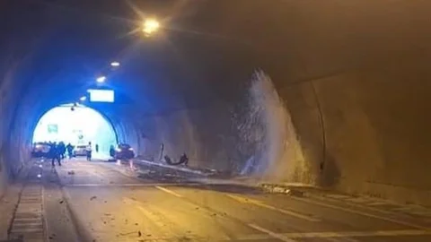 Trabzon'da Tünel Kazası: 4 Yaralı