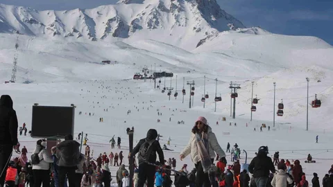 Erciyes Kayak Merkezi'nde 1.4 Milyon Ziyaretçi