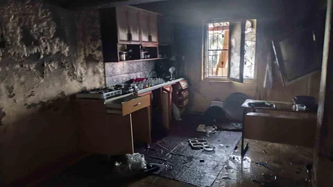 Kahramanmaraş'ta Cami Yangını