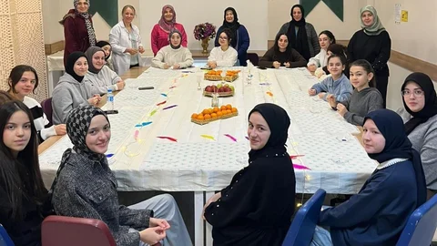 Anne ve çocuklar Sakarya'da birlikte üretim yaptı