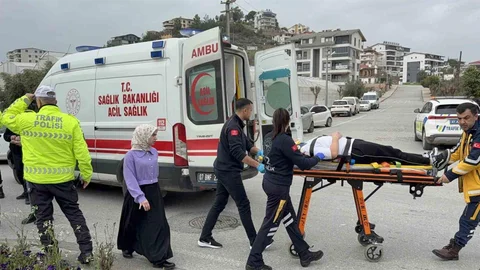 Antalya'da Motosiklet Kazası