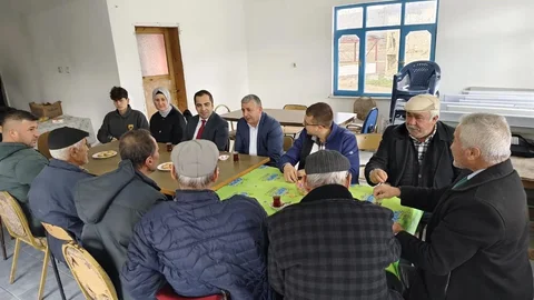 Yenipazar'da Kaymakam ile Vatandaş Teması