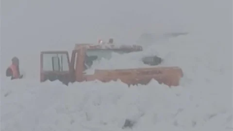 Muş'ta Çığ Düşmesi Olayı