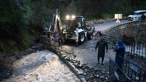 Manisa'da Taşkın Önlemleri Alındı