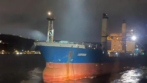 İstanbul Boğazı'nda Kargo Gemisi Sorunu