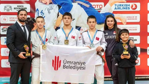 Ümraniye'de Judo Şampiyonası Başarısı