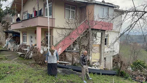 Alaplı'da Heyelan Tehlikesi Var