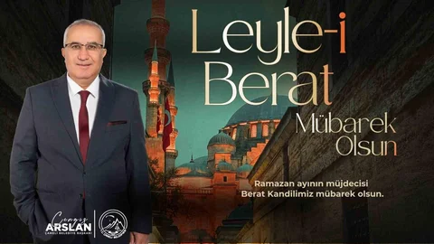 Denizli'de Berat Kandili Mesajı