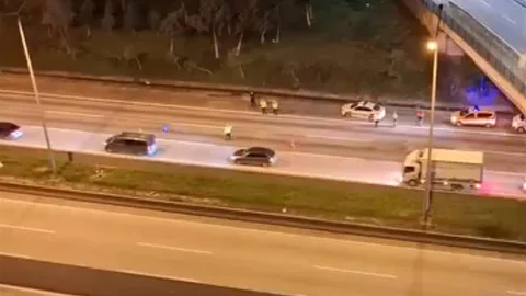 Adana'da Otoyolda Kaza