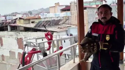 Hatay'da İtfaiye Ekibine Teşekkürler